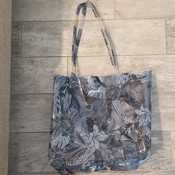 PINK Victoria's Secret Bags Large Victoria Secret Pink Beach Bag